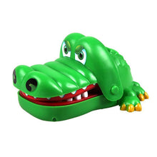 Load image into Gallery viewer, Mouth Dentist Bite Finger Toy Large Crocodile Pulling Teeth Bar Games Toys Kids Funny Toy For Children Gift