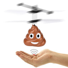 Load image into Gallery viewer, Hand Flying Poop Ball Mini Induction Suspension RC Aircraft Flying Remote Control Toys Drone helicoptero de controle remoto