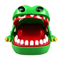 Load image into Gallery viewer, Mouth Dentist Bite Finger Toy Large Crocodile Pulling Teeth Bar Games Toys Kids Funny Toy For Children Gift