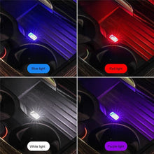 Load image into Gallery viewer, Car Accessories Interior Mini Car Atmosphere Light USB Wireless LED Car Interior Neon Ambient Lamp Car Interior Jewelry