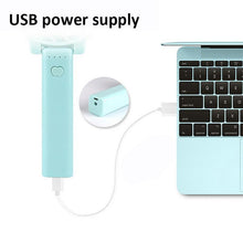 Load image into Gallery viewer, Summer Cooler USB Charging Portable Fan Mini Handheld Desk Fans Rechargeable ABS Portable Office Outdoor Household Travel
