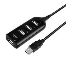 Load image into Gallery viewer, High Quality Multi USB 4 Port USB 2.0 Multi HUB Splitter Socket Expansion Desktop PC Laptop Adapter Converter Data Charger Cable