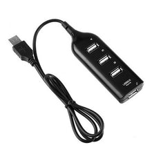 Load image into Gallery viewer, High Quality Multi USB 4 Port USB 2.0 Multi HUB Splitter Socket Expansion Desktop PC Laptop Adapter Converter Data Charger Cable