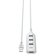 Load image into Gallery viewer, High Quality Multi USB 4 Port USB 2.0 Multi HUB Splitter Socket Expansion Desktop PC Laptop Adapter Converter Data Charger Cable