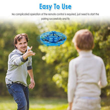 Load image into Gallery viewer, Magic Hand UFO Flying Aircraft Drone Toys Electric Electronic Toy LED Mini Induction Drone UFO toys Kids Xmas Brithday Gifts