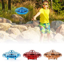 Load image into Gallery viewer, Magic Hand UFO Flying Aircraft Drone Toys Electric Electronic Toy LED Mini Induction Drone UFO toys Kids Xmas Brithday Gifts